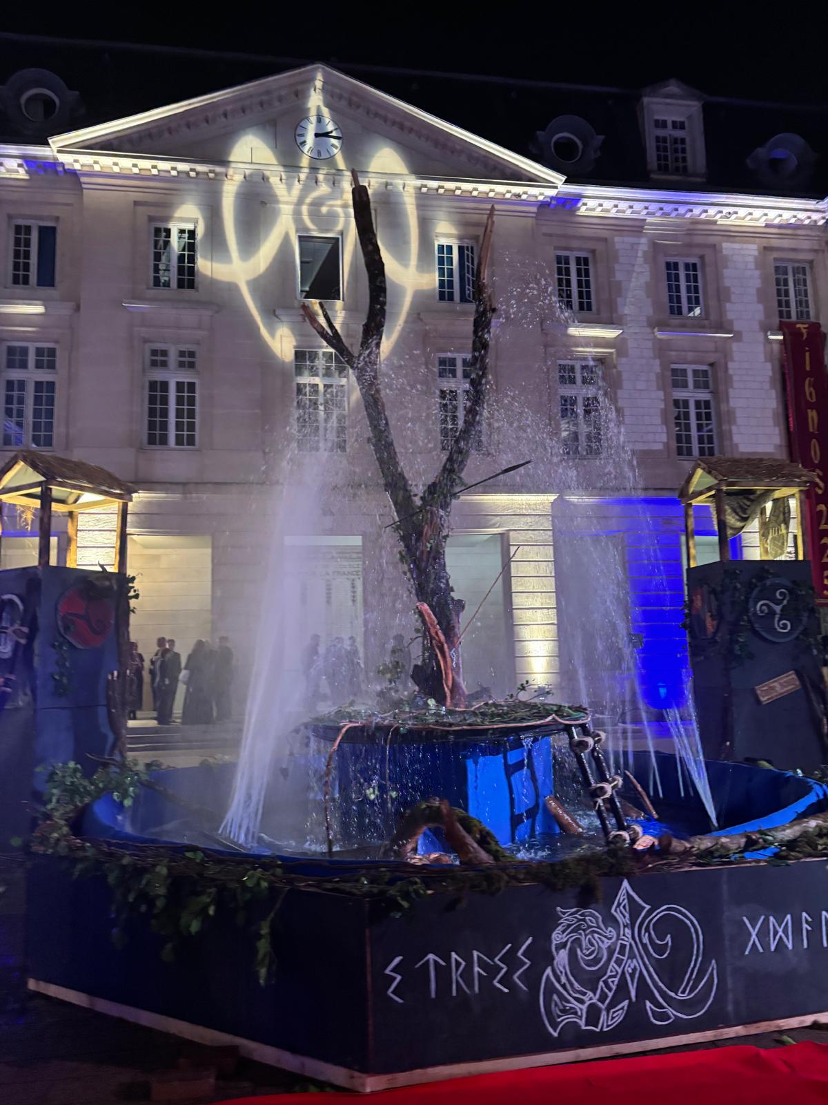 Viking Fountain — Arts et Métiers Gala