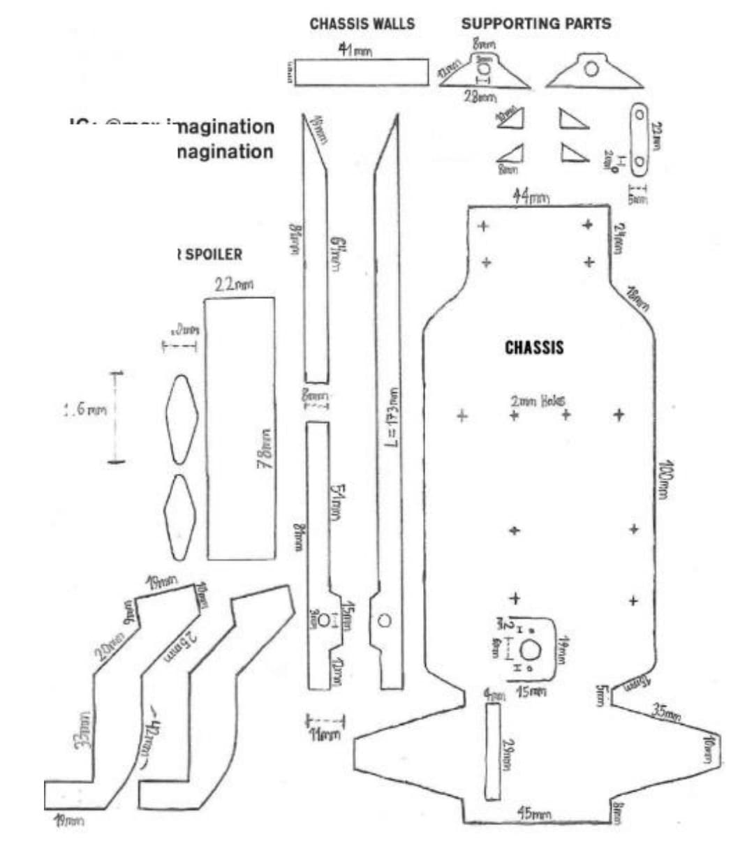 Laser-cut chassis plans