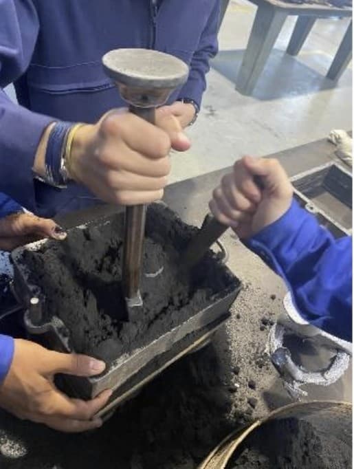 Raw cast pump body parts
