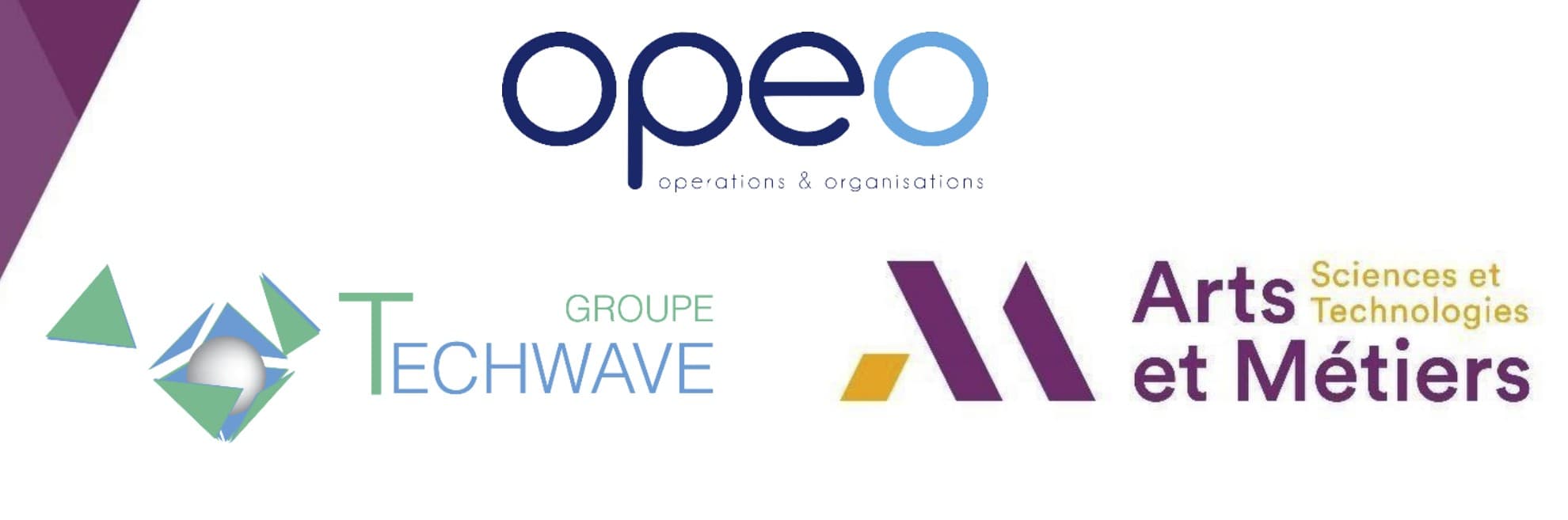 OPEO, TECHWAVE and Arts et Métiers partnership